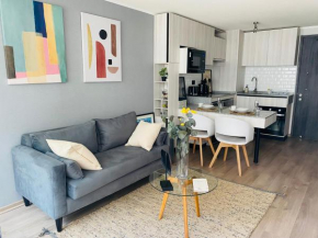 Departamento nuevo a pasos del metro - Santa Lucia